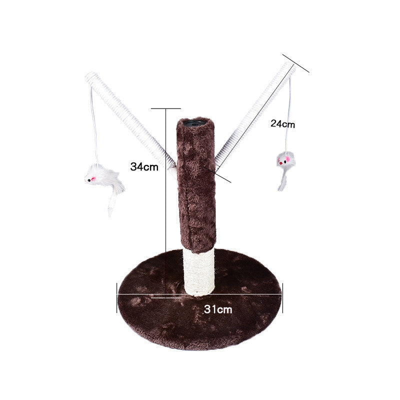 Happy Cat Climbing Tree with Integrated Litter Area