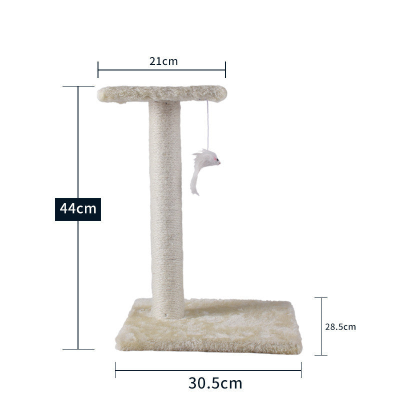 Happy Cat Climbing Tree with Integrated Litter Area