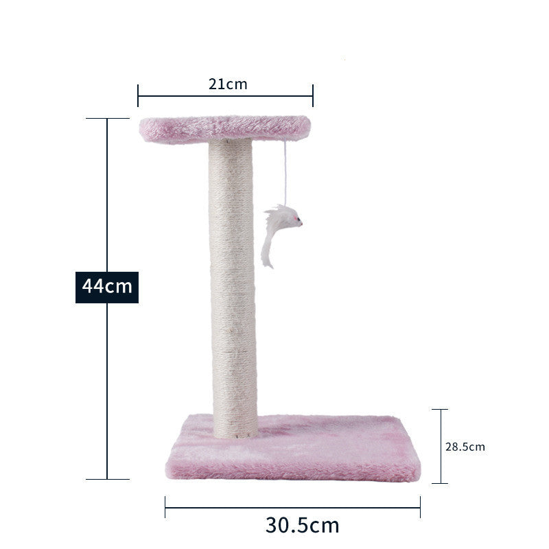 Happy Cat Climbing Tree with Integrated Litter Area