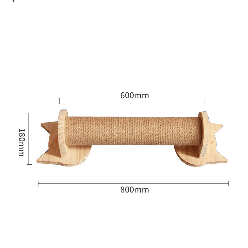 Wall-Mounted Cat Climbing Frame – Fun for Your Kitty