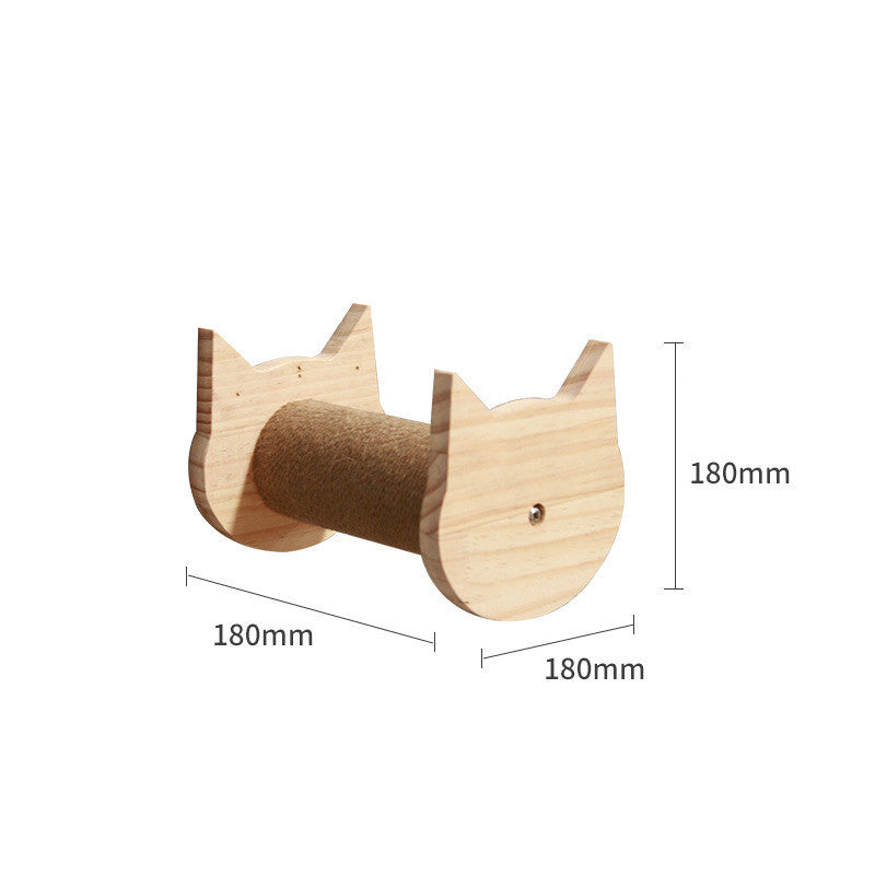 Wall-Mounted Cat Climbing Frame – Fun for Your Kitty