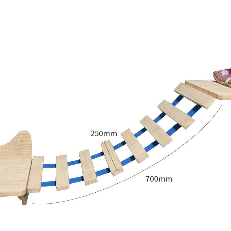 Wall-Mounted Cat Climbing Frame – Fun for Your Kitty