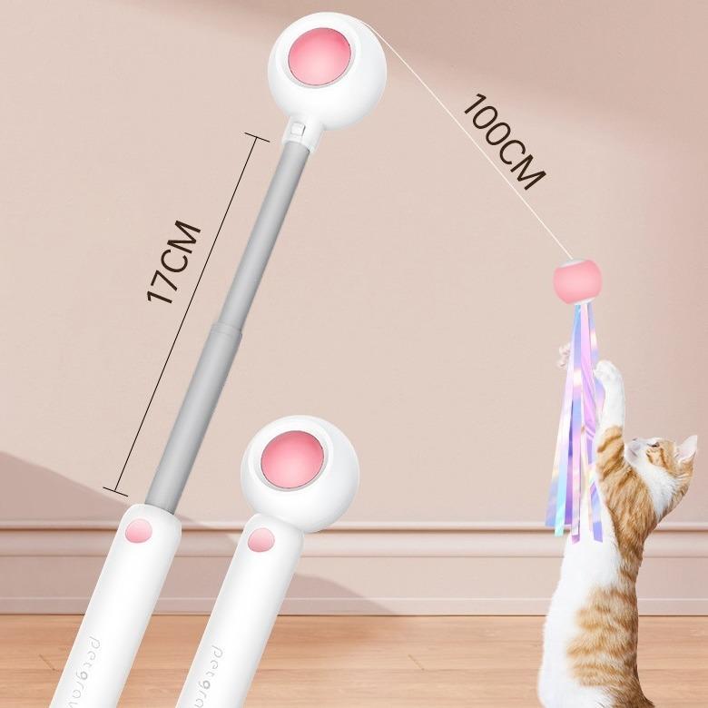 Laser Cat Stick Toy – Endless Fun for Kittens