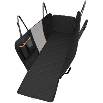 Comfy Dog Car Seat Cover with Mesh View