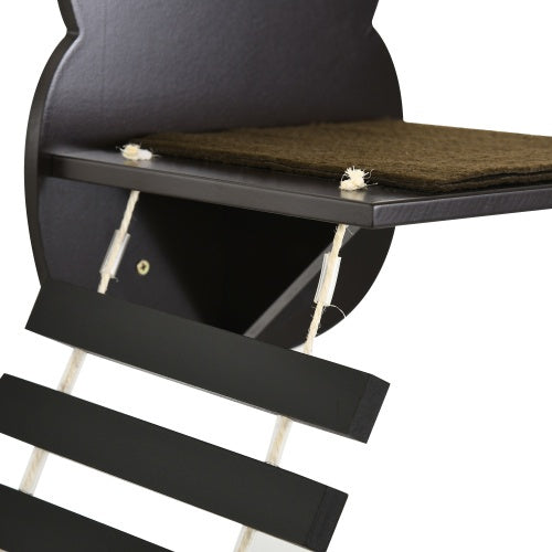 Cozy Wall-Mounted Cat Playground with House & Stairs
