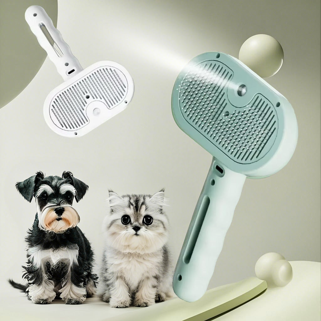 FurryFresh Spray Comb – Easy Grooming for Cats & Dogs!