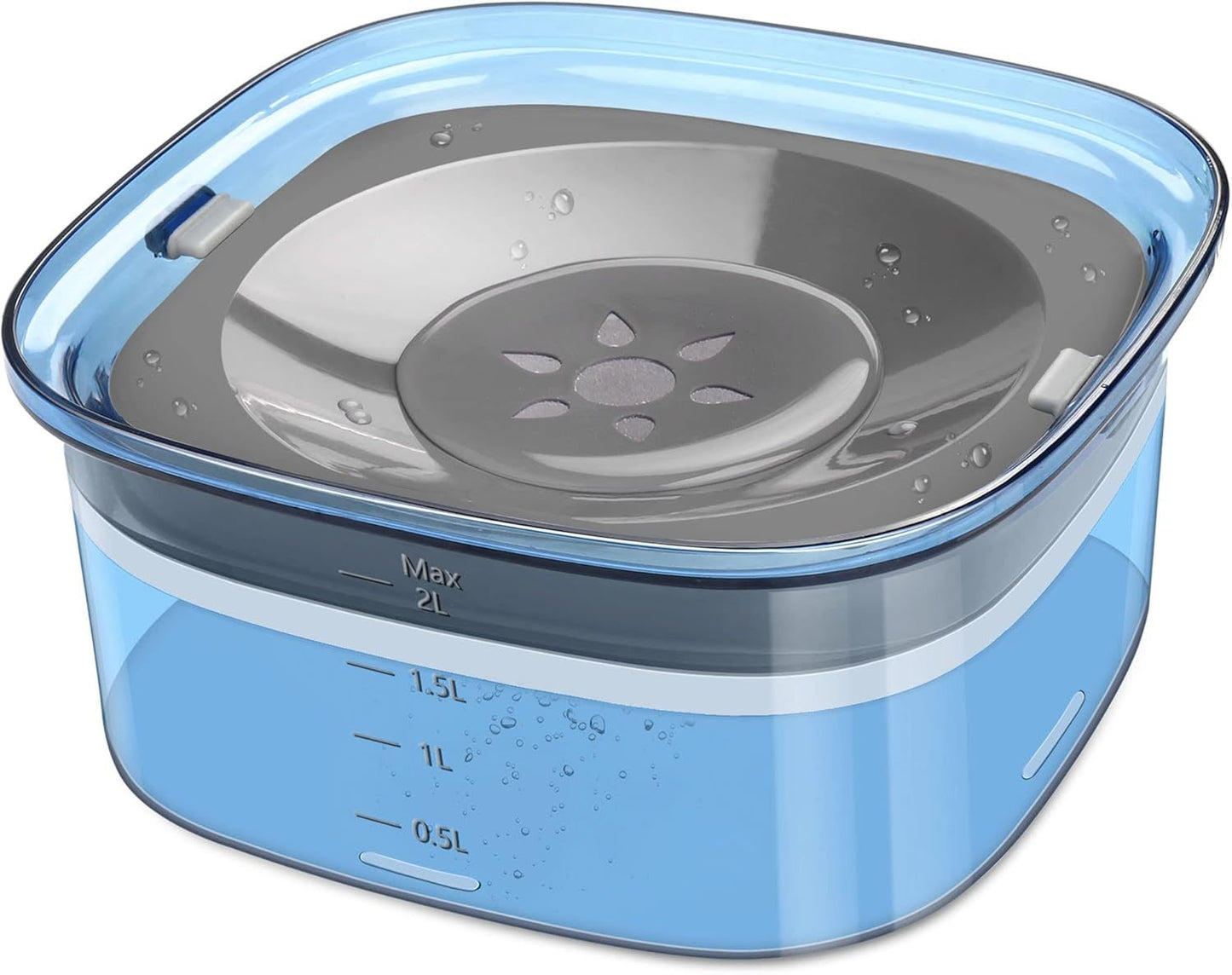 Travel-Friendly Dog Water Bowl – Large 2L Capacity