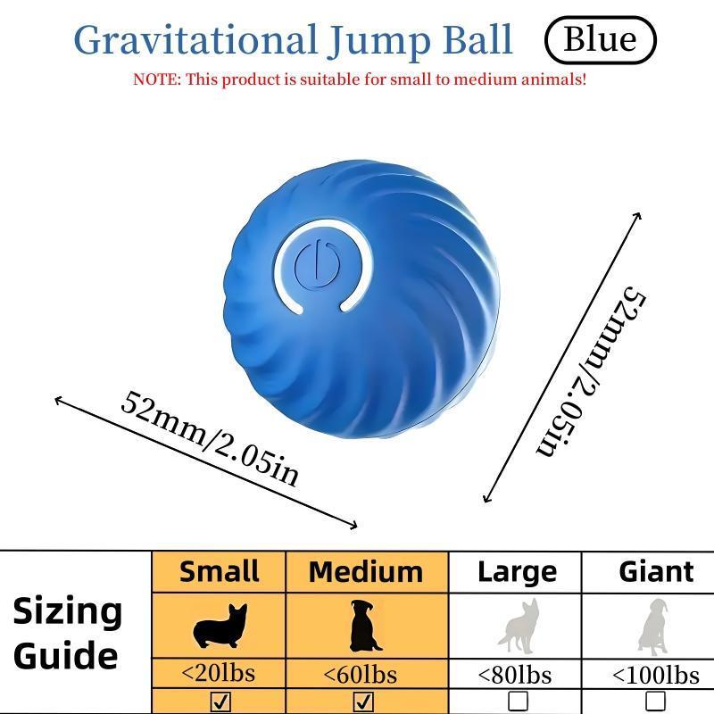 Playful Bouncing Ball for Happy Cats and Dogs.