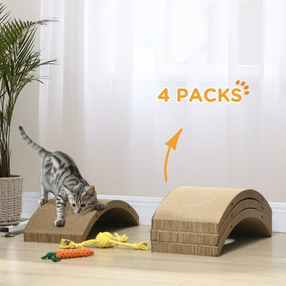 Paw Hut Reversible Cat Scratch Boards – Fun for Every Kitty!