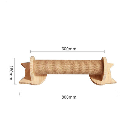 Wall-Mounted Cat Climbing Frame – Fun for Your Kitty