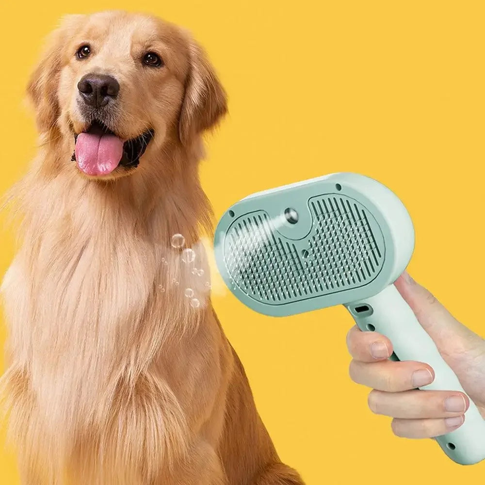 FurryFresh Spray Comb – Easy Grooming for Cats & Dogs!