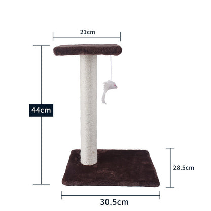 Happy Cat Climbing Tree with Integrated Litter Area