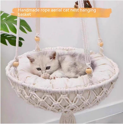 Cozy Cat Hammock Swing – Perfect Feline Relaxation Spot