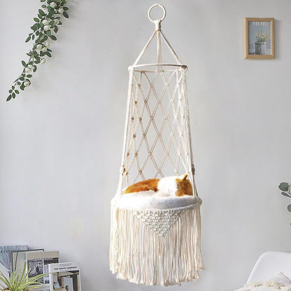 Cozy Cat Hammock Swing – Perfect Feline Relaxation Spot