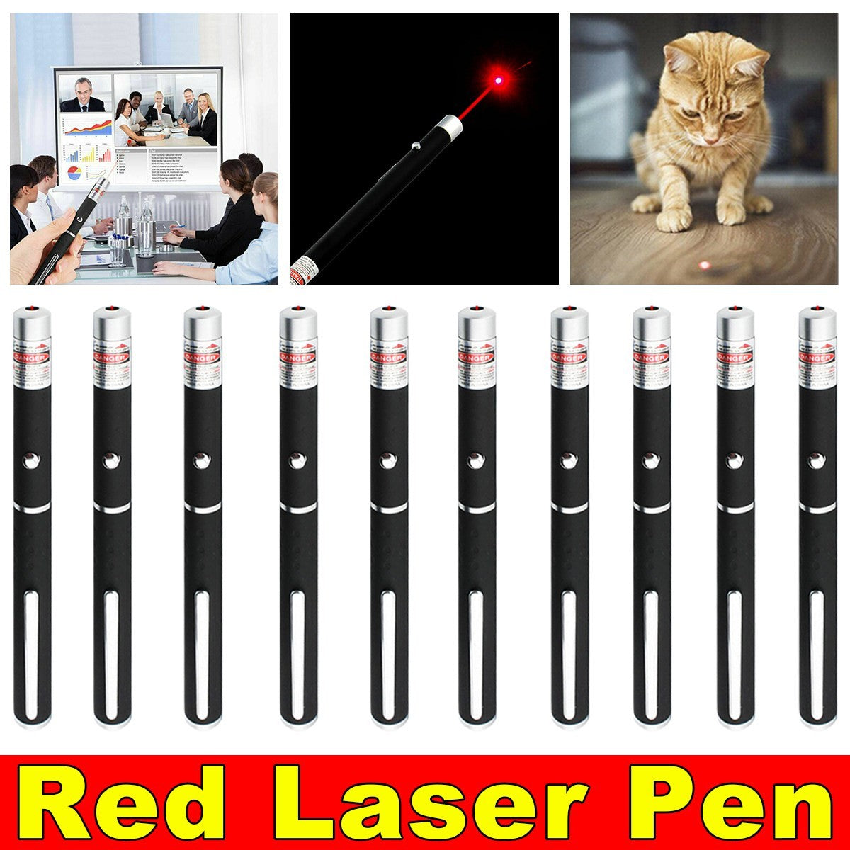 Mini Red Laser Pointer Pen – Fun & Bright!