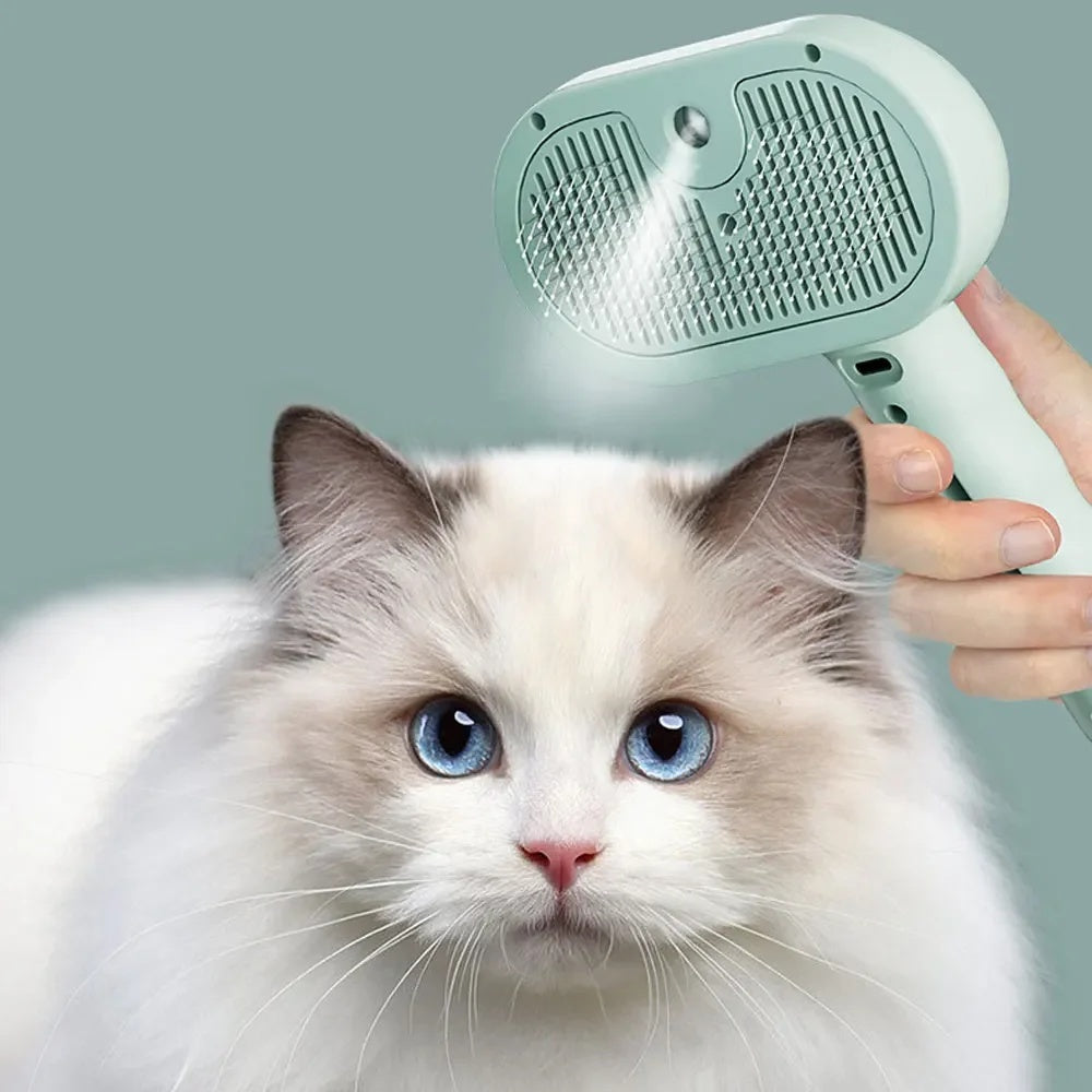 FurryFresh Spray Comb – Easy Grooming for Cats & Dogs!