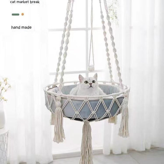 Cozy Cat Hammock Swing – Perfect Feline Relaxation Spot